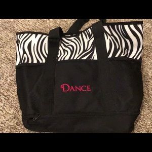 Zebra Dance Bag